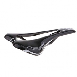 CUTICATE Cycling Bicycle Saddle MTB Road Bike Carbon Fiber Hollow Comfort Saddle Seat Accessories for MTB BMX - Bright