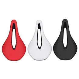 Cycling Bicycle SeatSlider MTB Mountain Road Bike Saddle PU Breathable Soft Seat Cushion Red