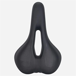 Pokem&Hent Mountain Bike Seat Cycling Mountain Bike Bicycle Guide Hollow Saddle Breathable Soft Silicone Cushion Bicycle A133H