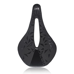 CYGG Spares CYGG Icycle seat cushion hollow breathable comfortable, carbon fiber ultra-light pattern saddle all-inclusive breathable road bike mountain bike seat