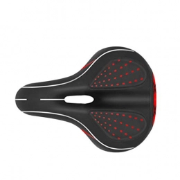 Dantazz Spares Dantazz bicycle saddle, gel ergonomic men's and women's saddle, comfortable soft hollow breathable bicycle seat, oversized reflector lamp.