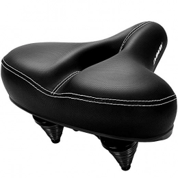 DAWAY Mountain Bike Seat DAWAY Most Comfortable Bike Seat - C30 Oversized Extra Wide Exercise Bicycle Saddle, Soft Foam Padded, Universal Fit for Road, Spin, Stationary, Mountain, Cruiser Bikes, Gift for Men Women Senior