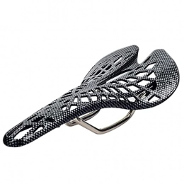 DDLN Mountain Bike Seat DDLN Light Bicycle Saddle Carbon Fiber Hollow Bicycle Seat Breathable Bike Saddle Mountain Road Bicycle Saddle, Bicycle Accessories