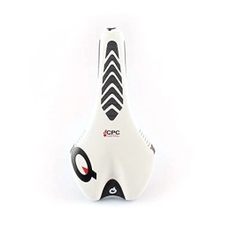 DFGDFG Spares DFGDFG Road Cycling Saddle Comfortable Soft Mountain Bike Racing Seat Men Ladies Comfort MTB Front Riding Cushion Bicycle Accessories (Color : White 01)
