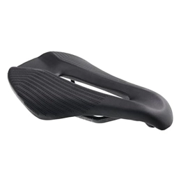 DHOMY Spares DHOMY Bike Seat, Bicycle Seat for Men and Women Carbon Fiber Lightweight Prostate Relief Bicycle Seat for Road Mountain Comfort Bike Saddle (Color : Black, Size : 145MM)