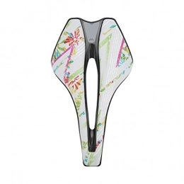 Dilwe Mountain Bike Seat Dilwe Bicycle Hollow Seat, Soft Breathable Saddle Mountain Bike Seat Cushion for Cycling(F section)