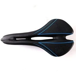 Computnys Spares Double Hole Breathable Comfortable Bicycle Seat Cushion Ultralight Mountain MTB Cycling Saddle Spare Parts Black Blue