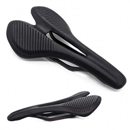 Doudouca Carbon fiber road mountain bike saddle uses 3k T700 carbon material pad ultra light leather cushion bicycle seat