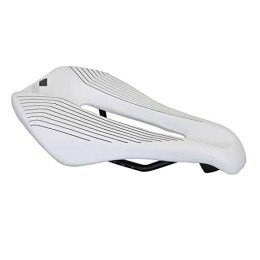 DSFHKUYB Spares DSFHKUYB LINGJ SHOP Bicycle Seat Cushion New Riding Equipment Comfortable And Breathable Seat Road Bike Saddle Mountain Bike Accessories (Color : White)