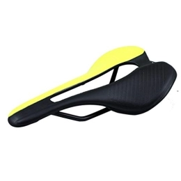 DSGYZQ Spares DSGYZQ The Bicycle Seat Is Comfortable Soft And Ergonomic Mountain Bike Saddle Seat Cushion, Yellow, B
