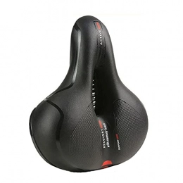 DUNRU Mountain Bike Seat DUNRU Bike Seat 3D Bicycle Saddle Cover Men Women MTB Road Cycle Saddle Covers Hollow Breathable Comfortable Soft Cycling Seatsoft Bike Seat Bike Saddle (Color : Red)