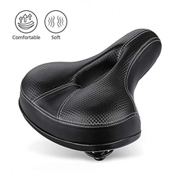 DYQ Spares DYQ Bicycle Seat Bicycle Cycling Big Bum Saddle Seat Road MTB Bike Wide Soft Pad Comfort Cushion Thicken