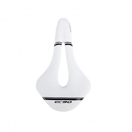 DYQ Mountain Bike Seat DYQ Bicycle Seat Bicycle Seat Saddle MTB Bike Saddles Mountain Bike Racing Saddle PU Breathable Soft Seat Cushion (Color : White)