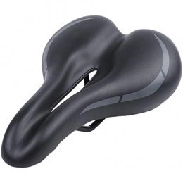 DYQ Spares DYQ Bicycle Seat Comfortable Bicycle Saddle Seat Black (Color : Black)