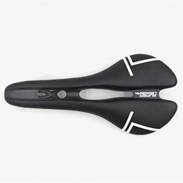 DYQ Mountain Bike Seat DYQ Bicycle Seat Ultralight Selle Full Carbon Saddle Bicycle Vtt Racing Seat Wave Road Bike Saddle For Men Sans Cycling Seat Mat Bike Spare Parts (Color : Black White)