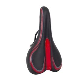 EBSBAG Mountain Bike Seat EBSBAG Bicycle Saddle Mountain Bike Saddle Bicycle Seat Front Seat Cushion Bicycle Accessories (Color : Red, Size : One size)