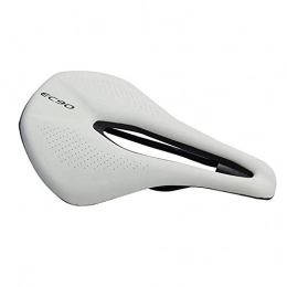 Unknown Spares EC90 Professional Bike Seat, Suspension Gel Bike Saddle Breathable Comfortable Bicycle Seat, Ergonomics Design Fit for Mountain Bike and Road Bike (White)