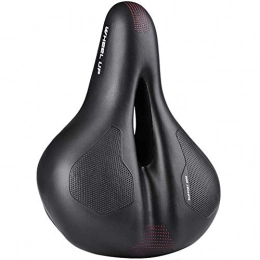 ECOMN Mountain Bike Seat ECOMN Bicycle Saddle Cycling Mountain Bike Seat Cushion Seat Soft Big Butt Riding Equipment with Taillight Shock Absorber Ball for Men Comfort and Safe (color : RED)