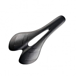 ECOMN Spares ECOMN Carbon Fiber Sporty Style Bicycle Saddle Strong Toughness Ultralight Microfiber Leather Surface for Sport Bike 150g