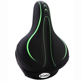 ECOMN Mountain Bike Seat ECOMN Saddle Professional Level Bike Seat Bicycle Seat Soft Inflatable Breathable And Wear Resistant Shock Absorber Ball for Men Comfort (color : GREEN)