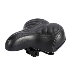 Ejoyous Spares Ejoyous Bicycle Saddle Gel Bike Seat Cushion Ultra Soft Thicker Mountain Bike Seat Matte Black Bicycle Saddle Comfortable for Urban and Bikes