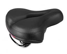 Bluetooth earphone Mountain Bike Seat Ergonomics Bike Seat Most Comfortable Bicycle Seat Dual Shock Absorbing Memory Foam Waterproof Bicycle Saddle Bike Seat Replacement With Reflective Tape For Cycling Spin & Mountain Bike Compatible