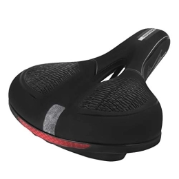 Esing Mountain Bike Seat Esing Leisure and Comfortable Waterproof and Soft Bicycle Seat Cushion, Reflective Riding Saddle with Seat Tube Clip, Breathable Mountain Bike Seat Cushion, and Soft Memory Foam for Mountain Bikes