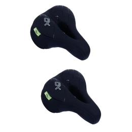 Toddmomy Mountain Bike Seat Exercise Accessories 2pcs Bicycle seat bicicleta estatica para ejercicios excersize bike outdoor seating cushions mountain bike cushion road bike Butt Shape Bike Pad saddle