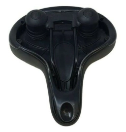 Hard to find Bike Parts Spares Extra Wide Padded Adult Black Unisex Mountain Bike Saddle 34cm x 22cm Seat