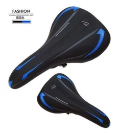 FANGXUEPING Spares FANGXUEPING Bicycle Seat Mountain Bike Cushion Saddle Bicycle Road Bike Cushion Riding Equipment Accessories One size dark blue