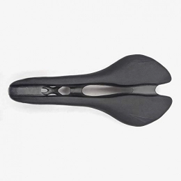 FANGXUEPING Spares FANGXUEPING Full Carbon Fiber Skinned Hollow Bicycle Road Saddle Mountain Bike Seat Cushion 273mm-130mm black