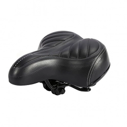 Fdit Universal Bike Saddle Extra Wide Comfy Padded Soft Padded Seat for Bicycles