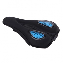 Febelle Bike Seat Cover Bicycle Saddle Cushion with Memory Cotton Pad Women Men For Cycling Mountain Road MTB Bike Blue