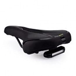 Fei Fei Mountain Bike Seat feifei Bicycle Saddle Seat With Tail Light Wide Hollow Comfort Breathable Bike Saddles Cushion For MTB Mountain Road Bike Cycling Part (Color : Black)