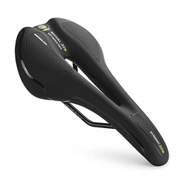 Fei Fei Mountain Bike Seat feifei Cycling Saddle Hollow Middle Hole Breathable Waterproof Comfortable Seat Outdoor Sports Road Mountain Bike Cushion For Men (Color : Black)