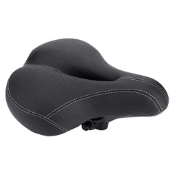 Felenny Bike Seat, Bike Soft Seat Waterproof Bike Saddle with Tail Light Replacement Bicycle Accessory for Mountain Road