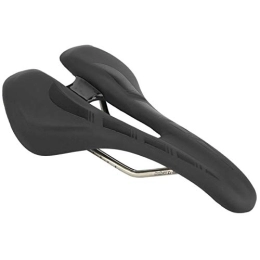 FEYV Bicycle, Hollow Design Breathable Bike Saddle Ergonomic for Mountain Bike for Cycling(black)