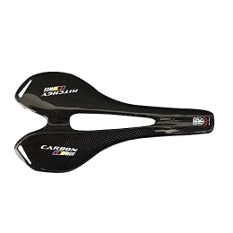 FIQARO Mountain Bike Seat FIQARO Mountain Bike Seat, Bike Seat 3K Full Carbon Fiber Bicycle Saddle Road MTB Bike Carbon Saddle Seat Bike Cushioncycling Parts Matte / glossy (Color : Glossy)
