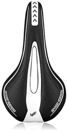 Fisecnoo Spares Fisecnoo Bike Seat Silicone Gel Extra Soft Bicycle Mtb Saddle Cushion Bicycle Hollow Saddle Cycling Road Mountain Bike Seat Bicycle (Color : White Black)