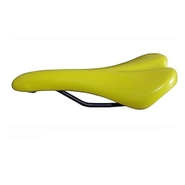  Spares Fixed Gear BMX Mountain Road Cycling MTB Bike Bicycle Saddles Soft PU Seat Cushion Accessories (Color : Yellow, Size : 28 * 3.5 * 18.5cm)