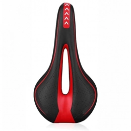Flcfaca Spares Flcfaca Bicycle Saddle Gel MTB Mountain Road Bike Seat Comfortable Soft Cycling Cushion Bike Saddle For Men And Women (Color : Type D Red)