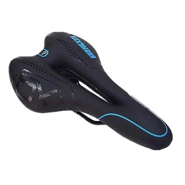 Foir Mountain Bike Seat Foir Bike Saddle Mountain Bike Seat Breathable Comfortable Bicycle Seat with Central Relief Zone and Ergonomics Design Relax Your Body Road Bike and Mountain Bike (Black / Blue)