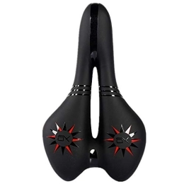 Foir Mountain Bike Seat Foir Bike Saddle Mountain Bike Seat Breathable Comfortable Bicycle Seat with Central Relief Zone and Ergonomics Design Relax Your Body Road Bike and Mountain Bike (SX Red)