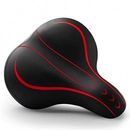 FUJGYLGL Spares FUJGYLGL Bicycle Seat Cushion Thickened and Enlarged Saddle Seat Comfortable Shock Absorption Universal Seat Waterproof Leather Bike Seat
