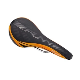 Funn Mountain Bike Seat Funn Adlib HD Mountain Bike Saddle with Durable and Light CrMo Rails, Comfortable and Stable Bicycle Saddle, Vinyl Leather Covered Bicycle Saddle For MTB, BMX and Road Bike (Orange)