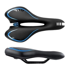 FYTVHVB Mountain Bike Seat FYTVHVB Bicycle Seat, Professional Mountain Bike Saddle With Reflective Strips, Universal Comfortable Riding Seat For Men And Women, Hollow And Breathable, Suitable For Dual-track Seat Tube