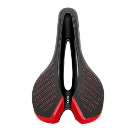 FYTVHVB Mountain Bike Seat FYTVHVB Universal Mountain Bike Seat Cushion For Men And Women, Comfortable Bicycle Saddle With 6-color Taillights, Indoor Sports Bike Seat Replacement, with Tools And Clip Code