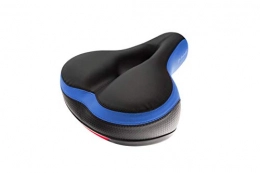 G-Saddles Spares G-SADDLES Comfortable Waterproof Bike seat Best for Exercise and Ride.Seat Replacement with Bicycle taillight Reflective Tape, Dual Shock Absorbing Ball, Wide Bike seat Saddle, Bicycle Gel seat (Blue)