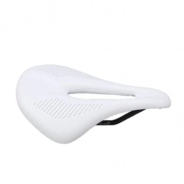 Gaeirt Spares Gaeirt bike Cushion, Soft Foam Padding 240mm / 9.4in Saddle Length Bicycle Saddle Ultra Wide Shape 155mm / 6.1in Saddle Width for Mountain Bikes and Road Bikes(white)