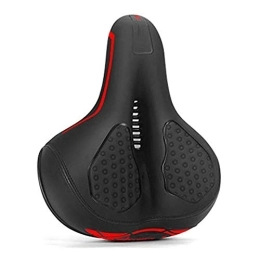 GAMONE Bike Saddle Hollow and Ergonomic Bicycle Seat with Reflective Strips Cycling Saddle Cushion Comfortable Men Women Bicycle Seat Memory Foam Padded Fit forRoad Bike and Mountain Bike